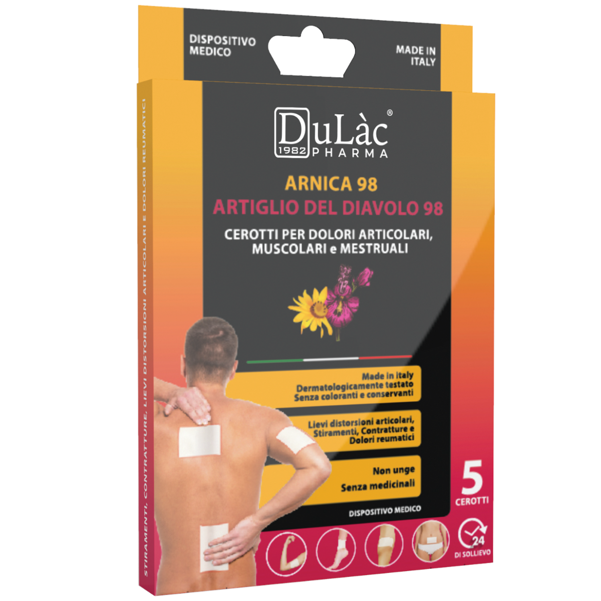 Dulàc - Artiglio Del Diavolo Forte Gel Extra Forte 98% 500 ml, Made in  Italy per Massaggio ad Articolazioni e Muscoli, Formula Naturale e